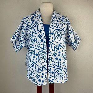 Vintage 80’s Denise Creations Matching Three Piece Outfit Size L EUC